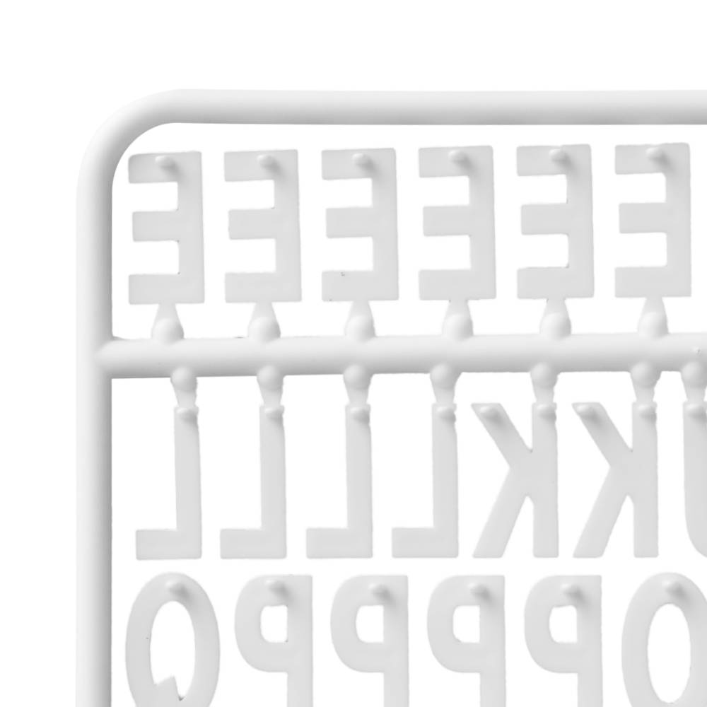 Letters and Numbers for Attaching to the Board - Set